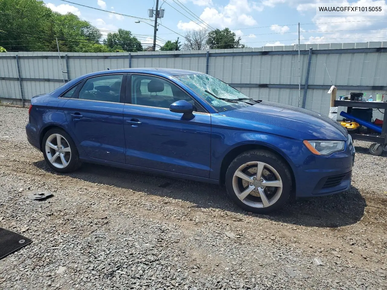 2015 Audi A3 Premium VIN: WAUACGFFXF1015055 Lot: 85602945