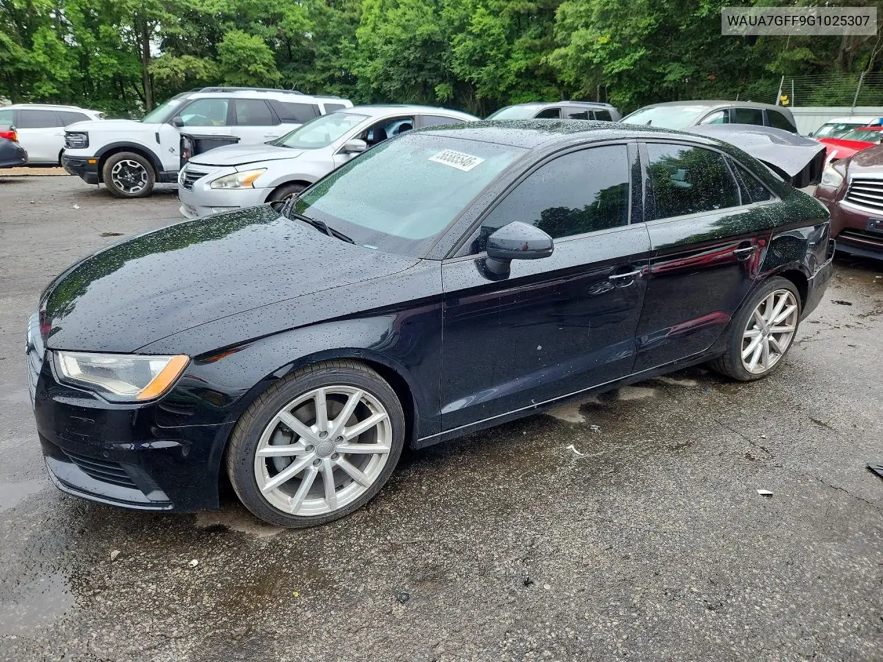 2016 Audi A3 Premium VIN: WAUA7GFF9G1025307 Lot: 56585546
