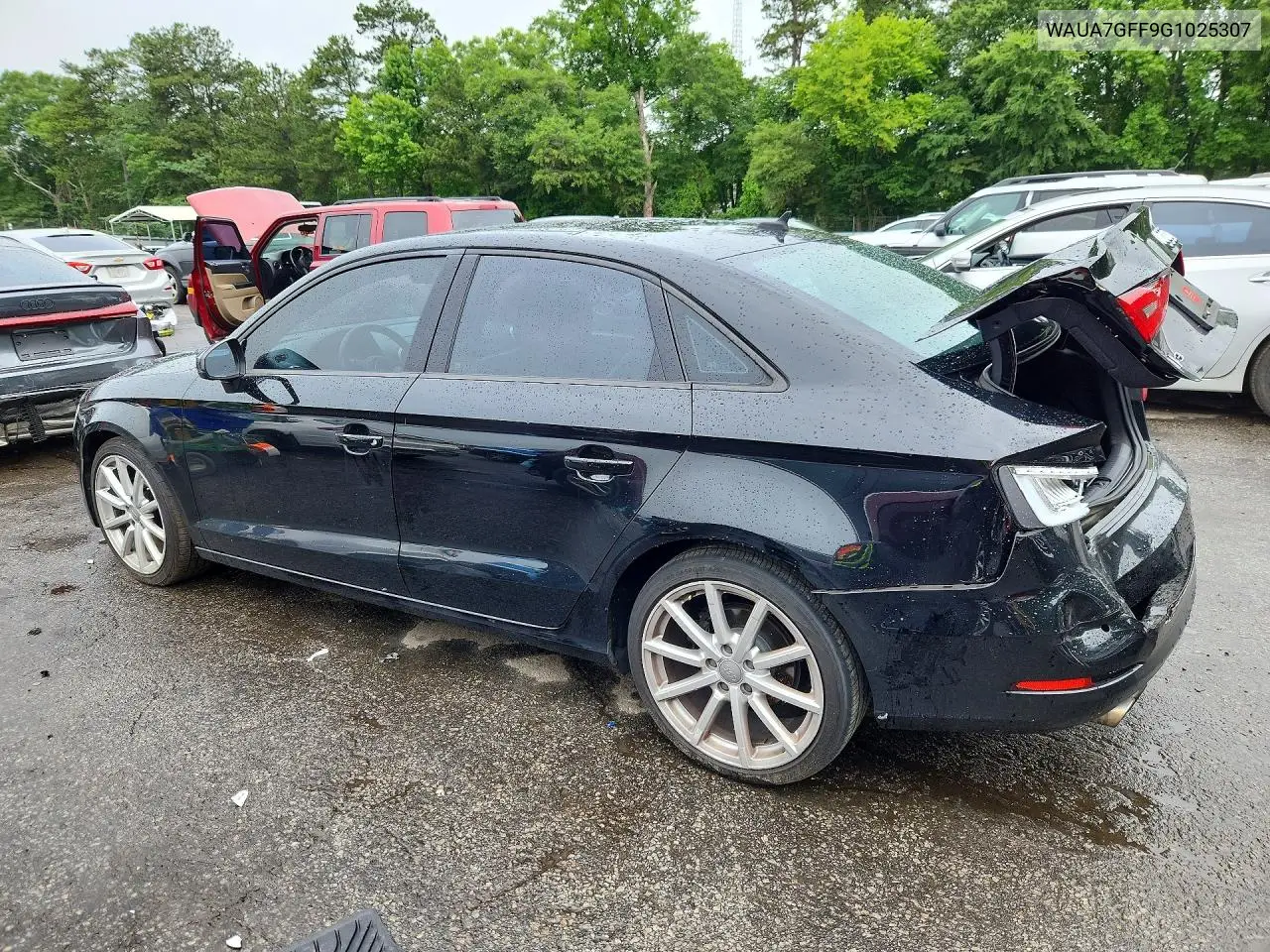 2016 Audi A3 Premium VIN: WAUA7GFF9G1025307 Lot: 56585546