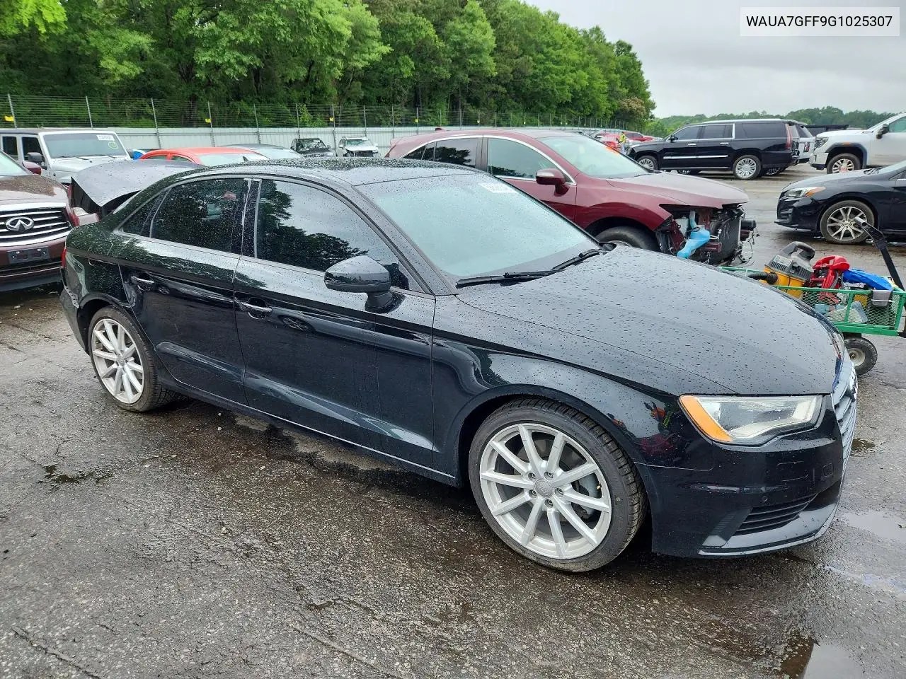 2016 Audi A3 Premium VIN: WAUA7GFF9G1025307 Lot: 56585546