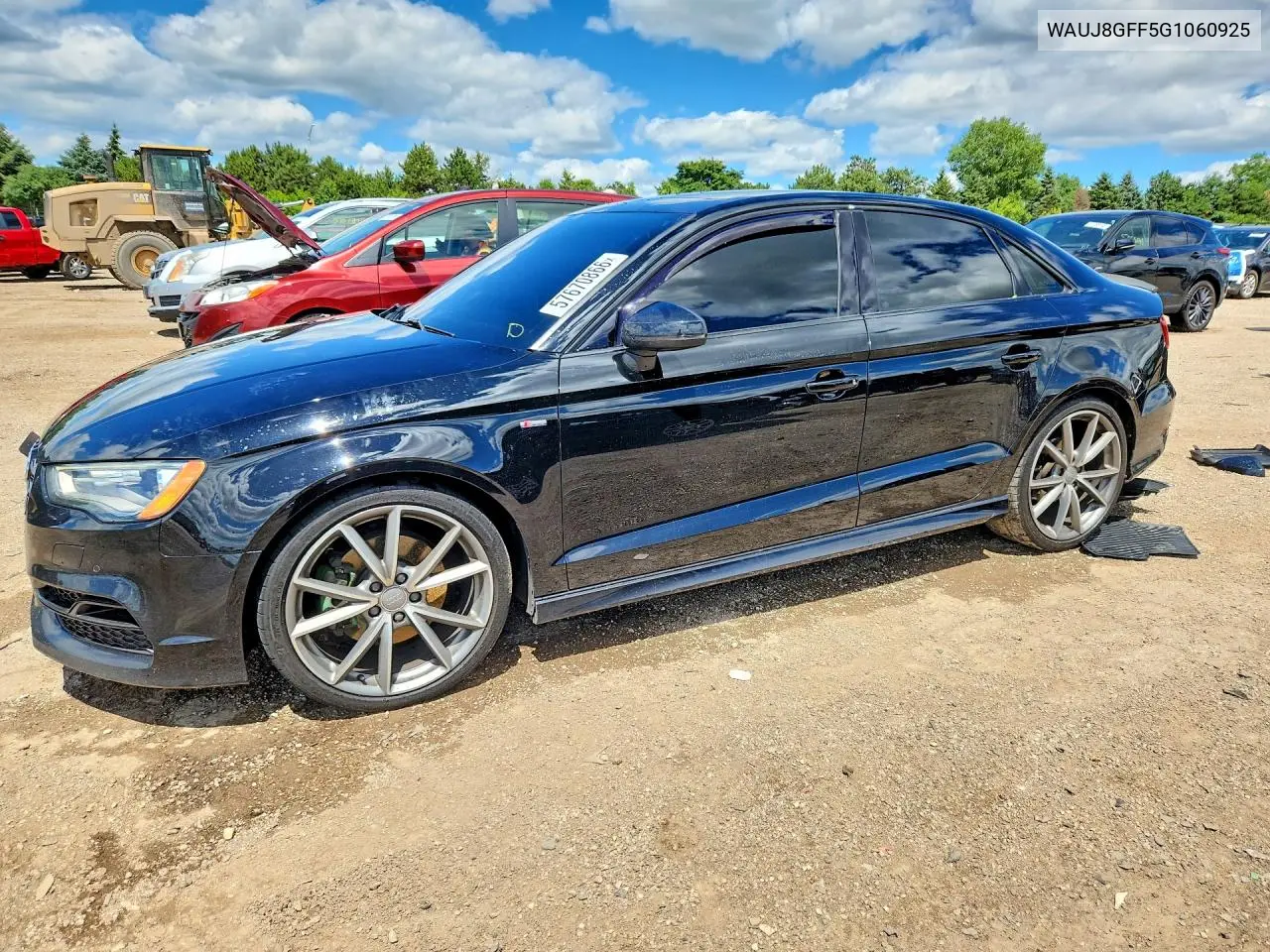 2016 Audi A3 Premium Plus S-Line VIN: WAUJ8GFF5G1060925 Lot: 57670866