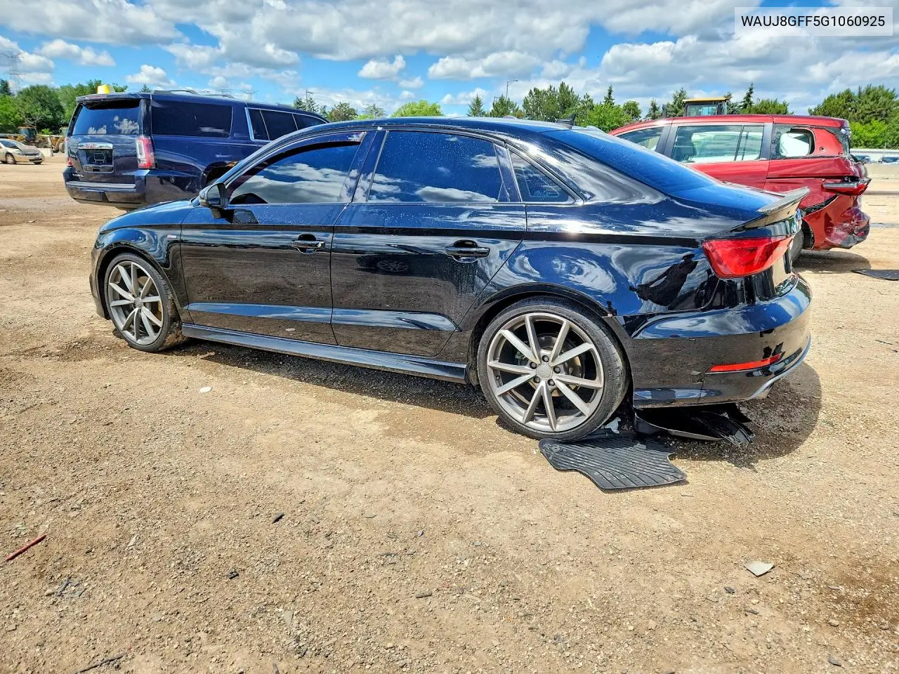 2016 Audi A3 Premium Plus S-Line VIN: WAUJ8GFF5G1060925 Lot: 57670866