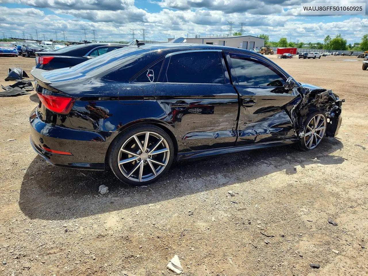 2016 Audi A3 Premium Plus S-Line VIN: WAUJ8GFF5G1060925 Lot: 57670866