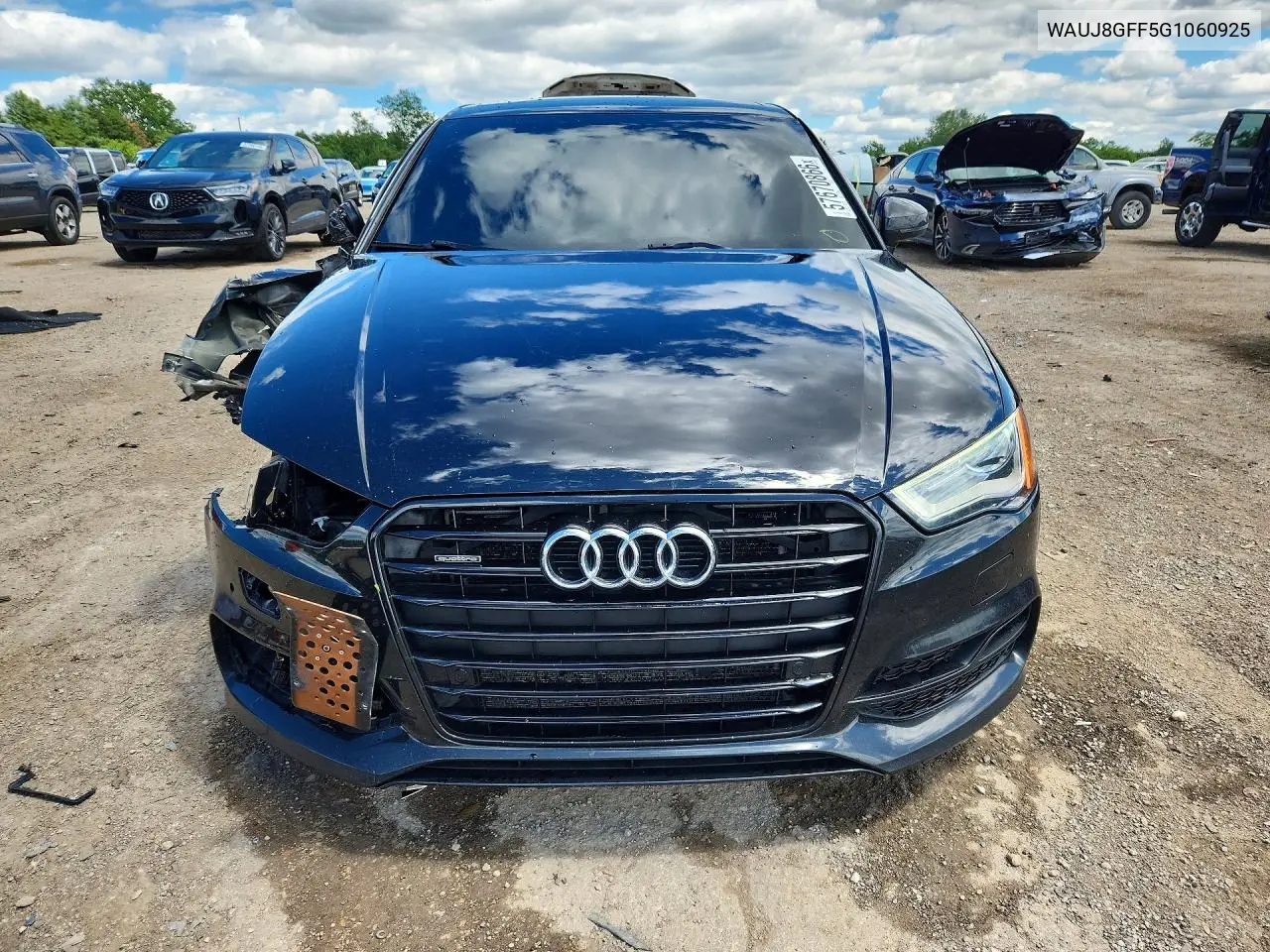 2016 Audi A3 Premium Plus S-Line VIN: WAUJ8GFF5G1060925 Lot: 57670866
