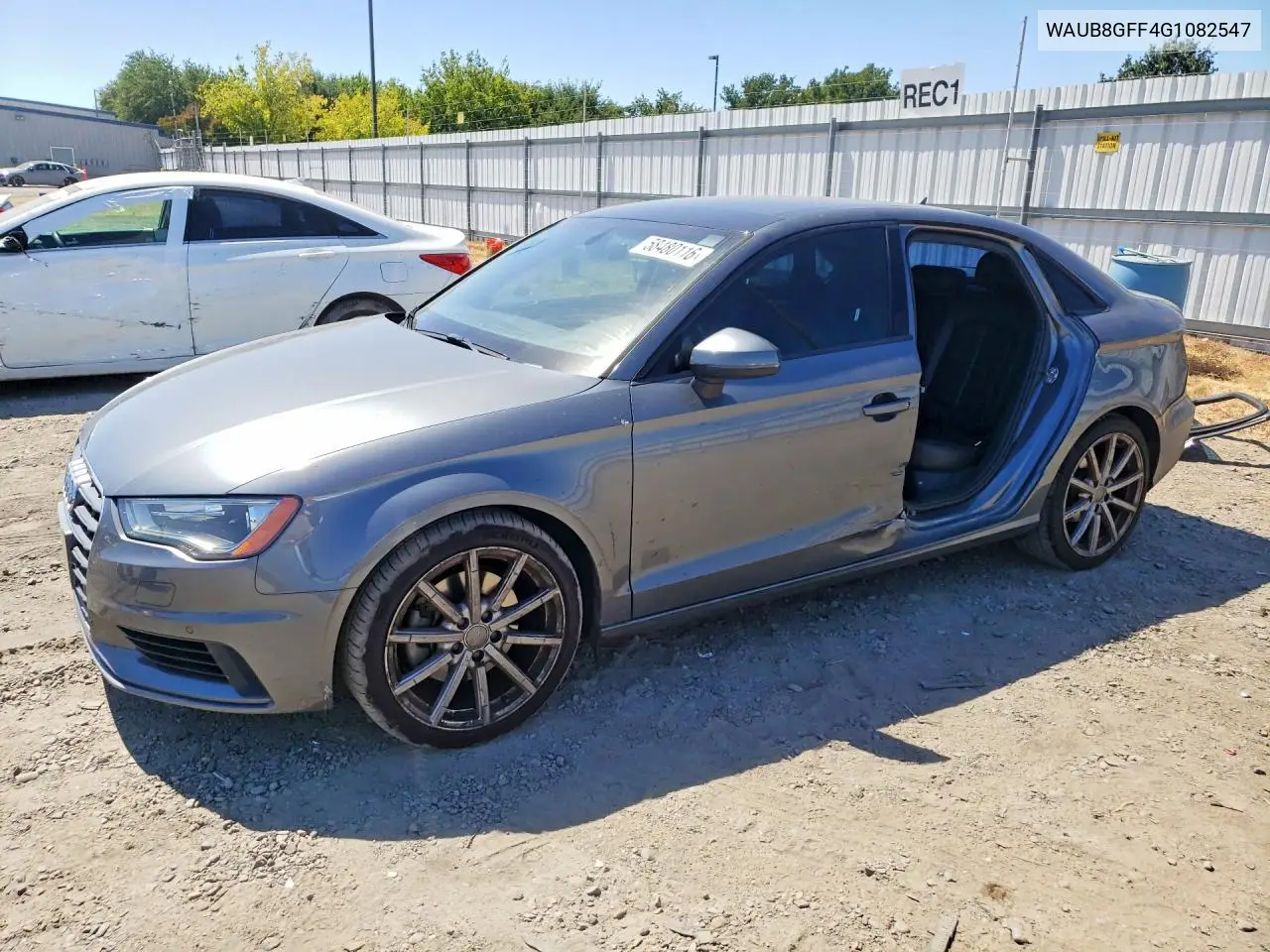 2016 Audi A3 Premium VIN: WAUB8GFF4G1082547 Lot: 58480116