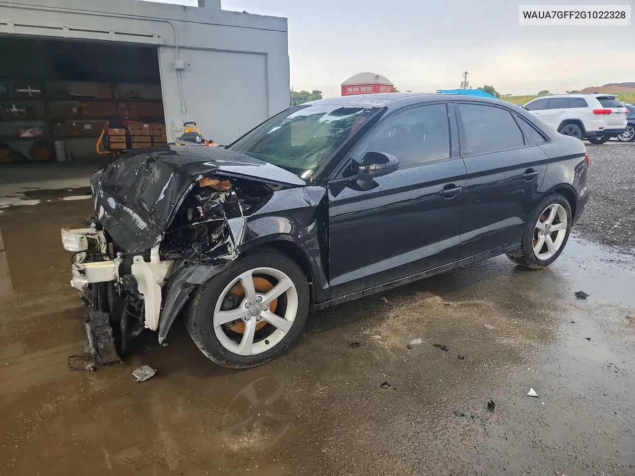 2016 Audi A3 Premium VIN: WAUA7GFF2G1022328 Lot: 58771436