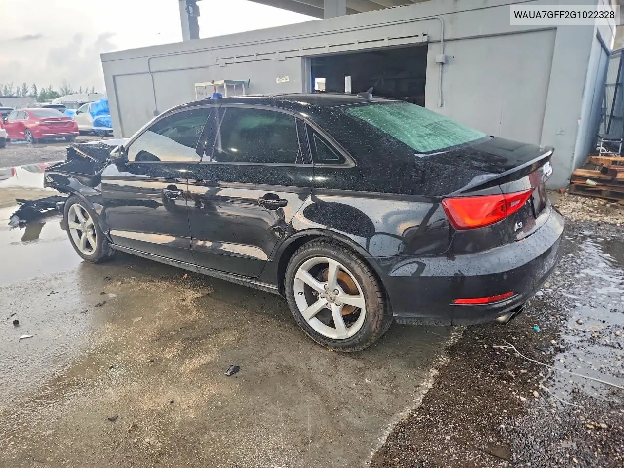 2016 Audi A3 Premium VIN: WAUA7GFF2G1022328 Lot: 58771436