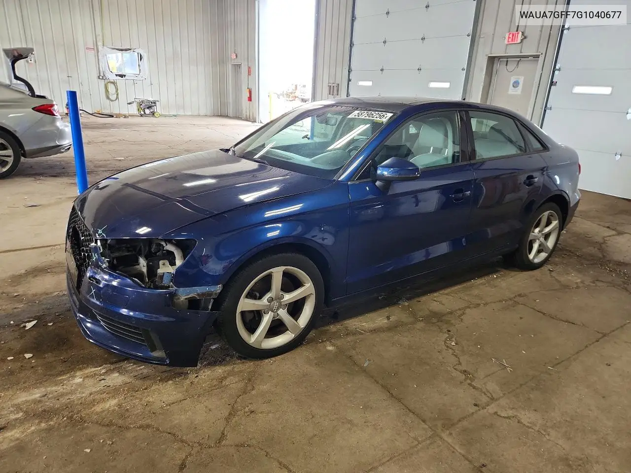 2016 Audi A3 Premium VIN: WAUA7GFF7G1040677 Lot: 58796256