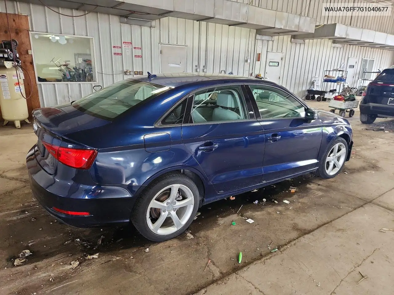 2016 Audi A3 Premium VIN: WAUA7GFF7G1040677 Lot: 58796256