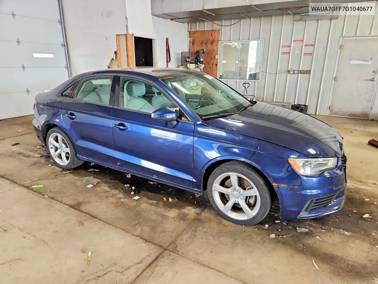2016 Audi A3 Premium VIN: WAUA7GFF7G1040677 Lot: 58796256