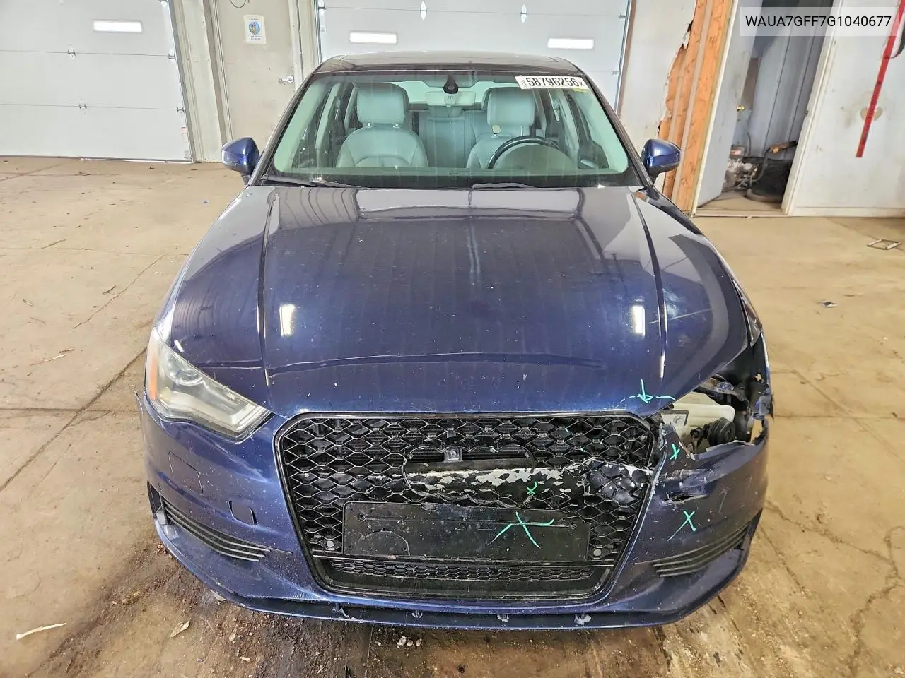 2016 Audi A3 Premium VIN: WAUA7GFF7G1040677 Lot: 58796256