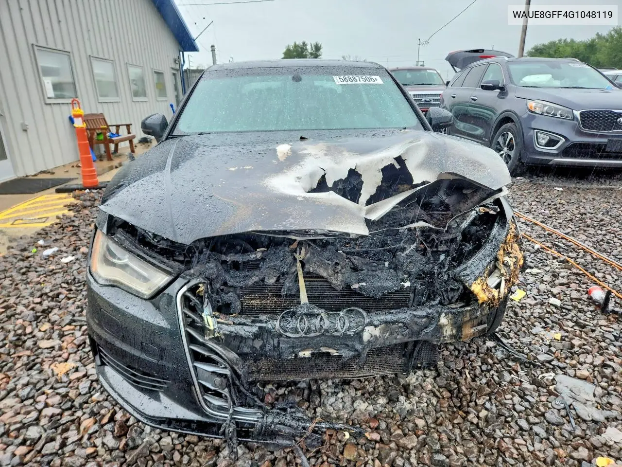 2016 Audi A3 Premium Plus VIN: WAUE8GFF4G1048119 Lot: 58887506