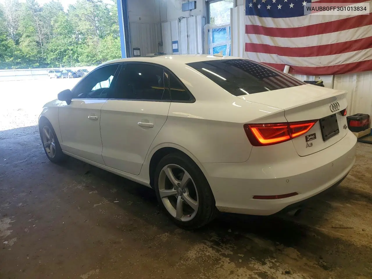 2016 Audi A3 Premium VIN: WAUB8GFF3G1013834 Lot: 58907866