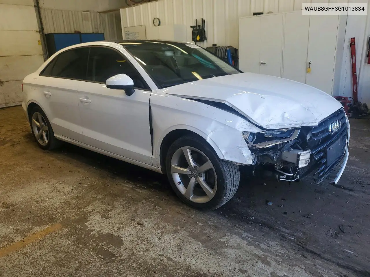 2016 Audi A3 Premium VIN: WAUB8GFF3G1013834 Lot: 58907866