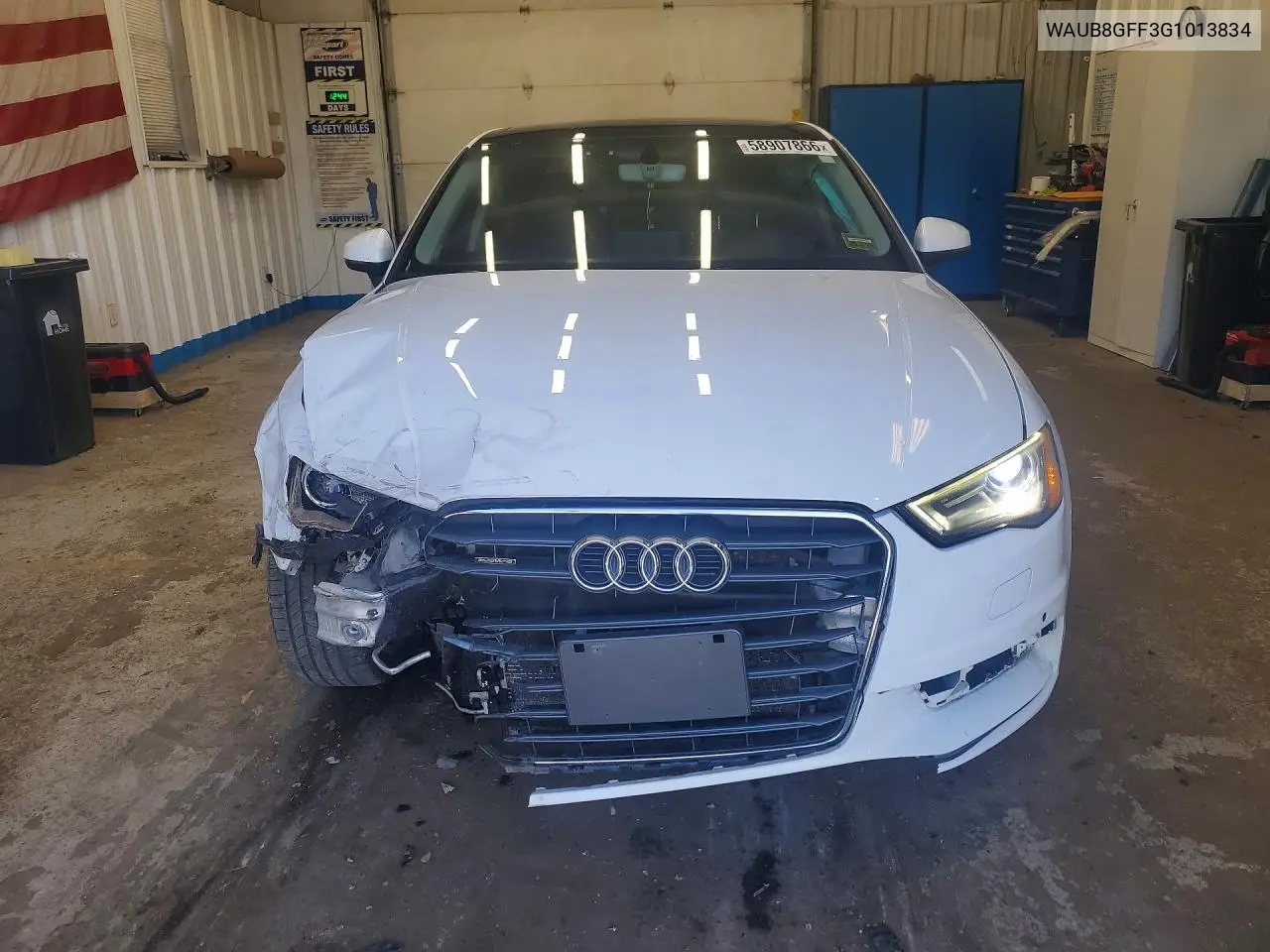 2016 Audi A3 Premium VIN: WAUB8GFF3G1013834 Lot: 58907866
