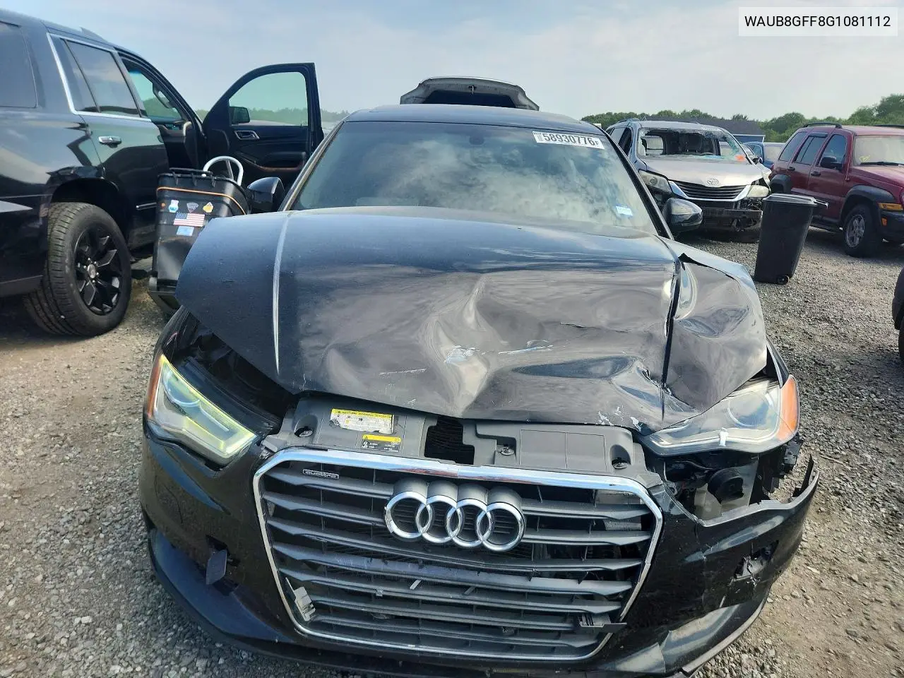 2016 Audi A3 Premium VIN: WAUB8GFF8G1081112 Lot: 58930776
