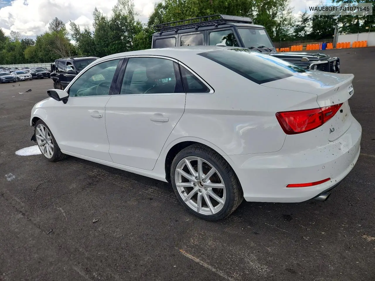 2016 Audi A3 Premium Plus VIN: WAUE8GFF7G1071846 Lot: 58961206