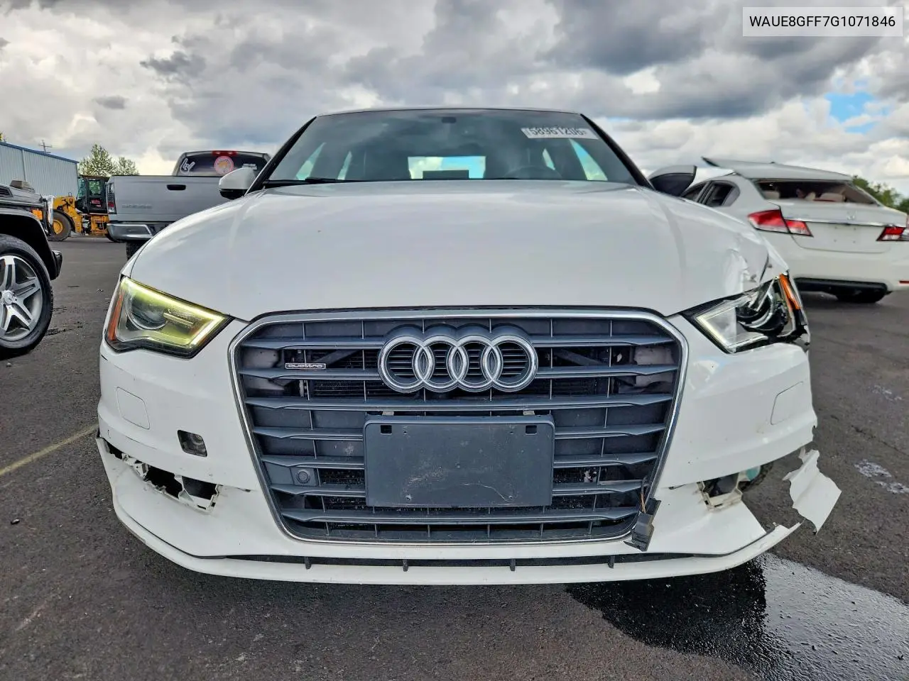 2016 Audi A3 Premium Plus VIN: WAUE8GFF7G1071846 Lot: 58961206