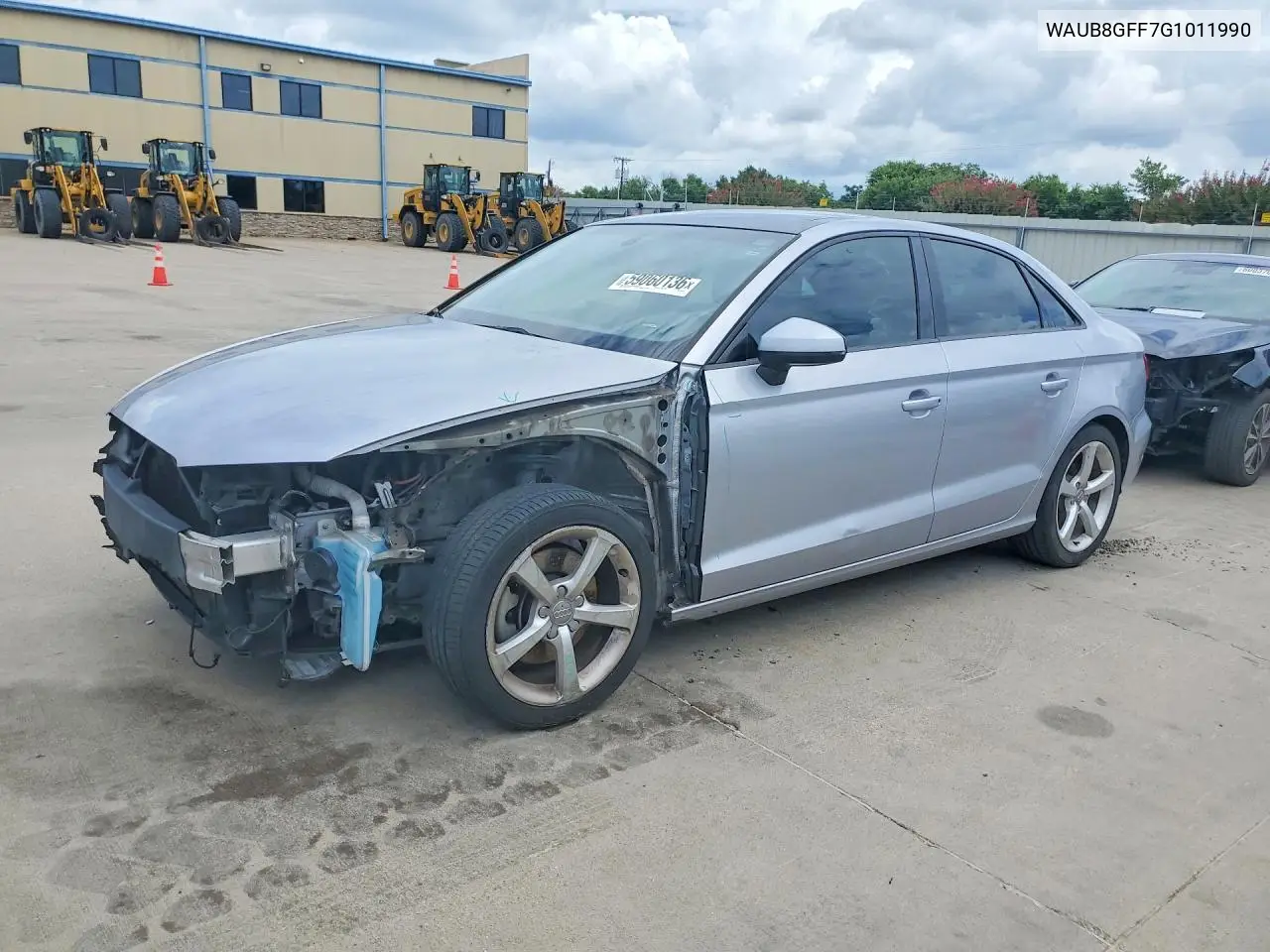 2016 Audi A3 Premium VIN: WAUB8GFF7G1011990 Lot: 59060136