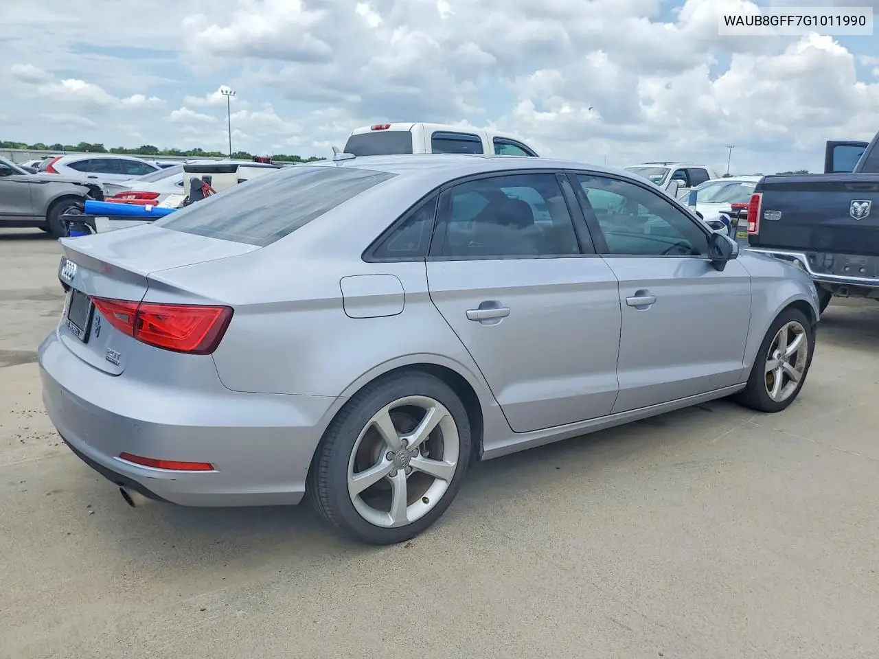 2016 Audi A3 Premium VIN: WAUB8GFF7G1011990 Lot: 59060136