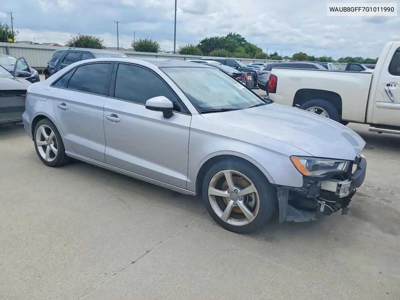 2016 Audi A3 Premium VIN: WAUB8GFF7G1011990 Lot: 59060136