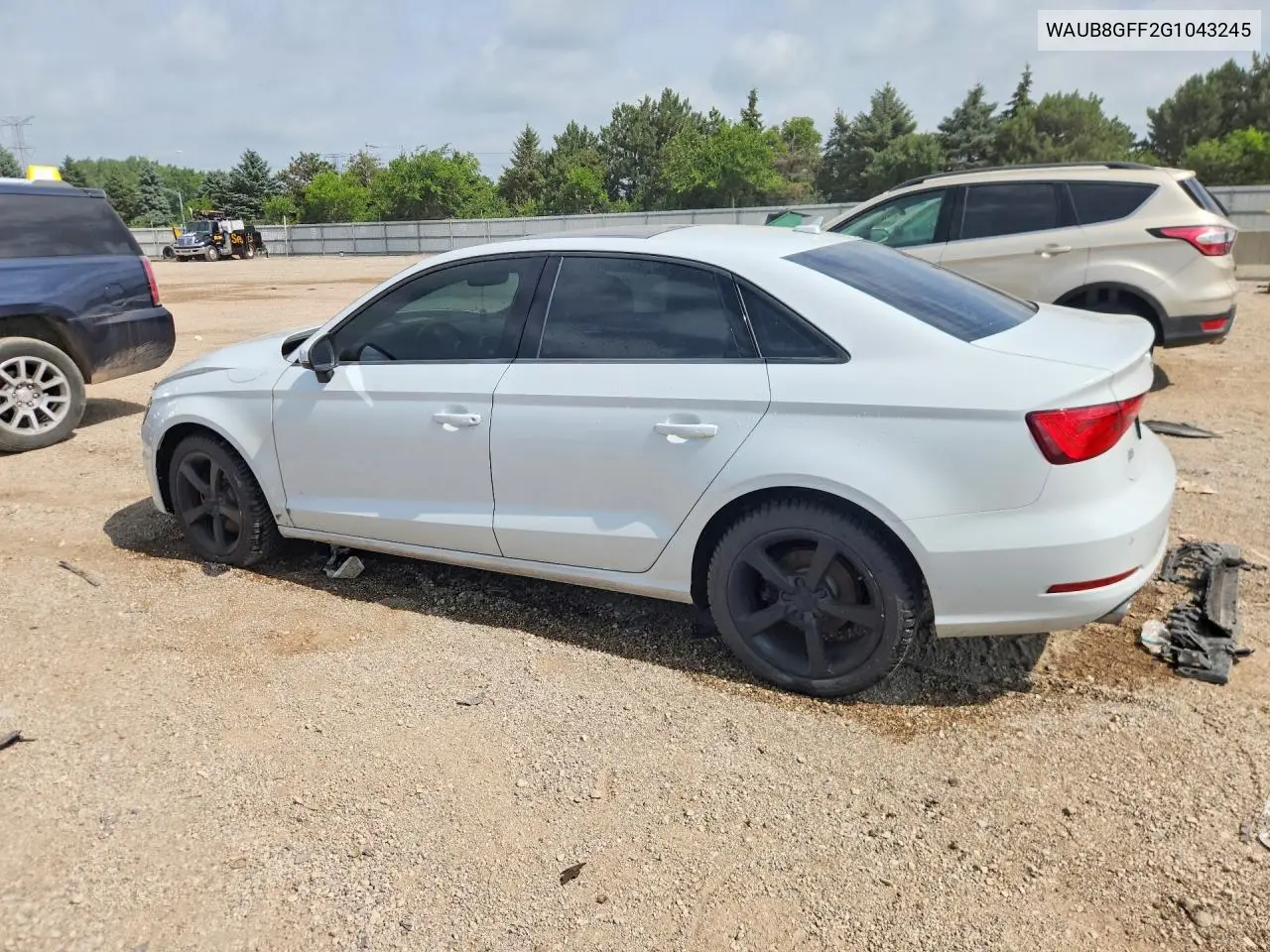 2016 Audi A3 Premium VIN: WAUB8GFF2G1043245 Lot: 59146326