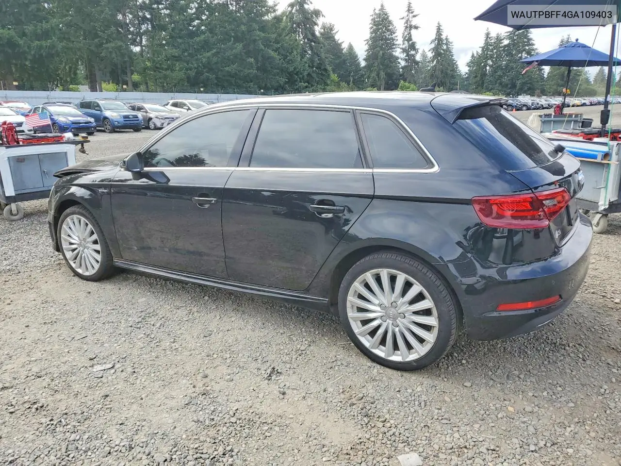 2016 Audi A3 E-Tron Premium Plus VIN: WAUTPBFF4GA109403 Lot: 59340136