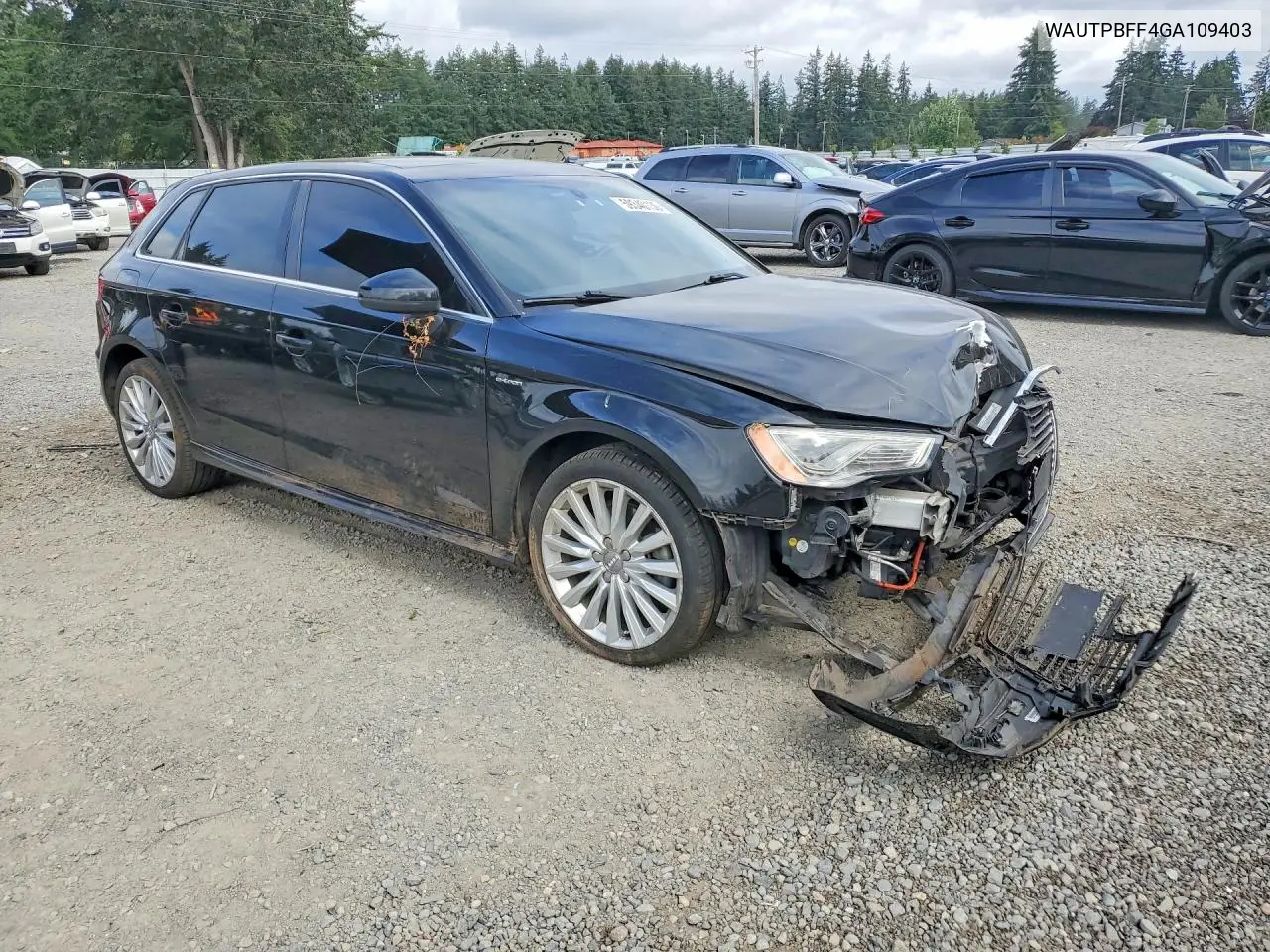 2016 Audi A3 E-Tron Premium Plus VIN: WAUTPBFF4GA109403 Lot: 59340136
