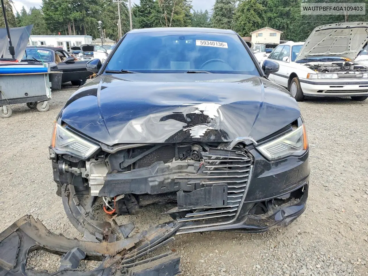 2016 Audi A3 E-Tron Premium Plus VIN: WAUTPBFF4GA109403 Lot: 59340136