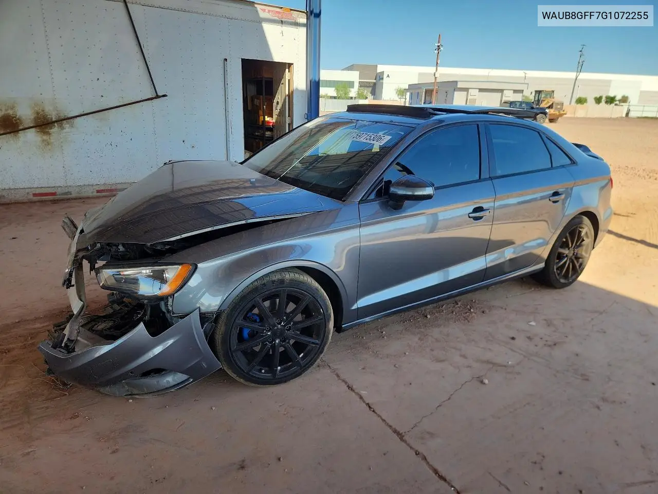 2016 Audi A3 Premium VIN: WAUB8GFF7G1072255 Lot: 59715306