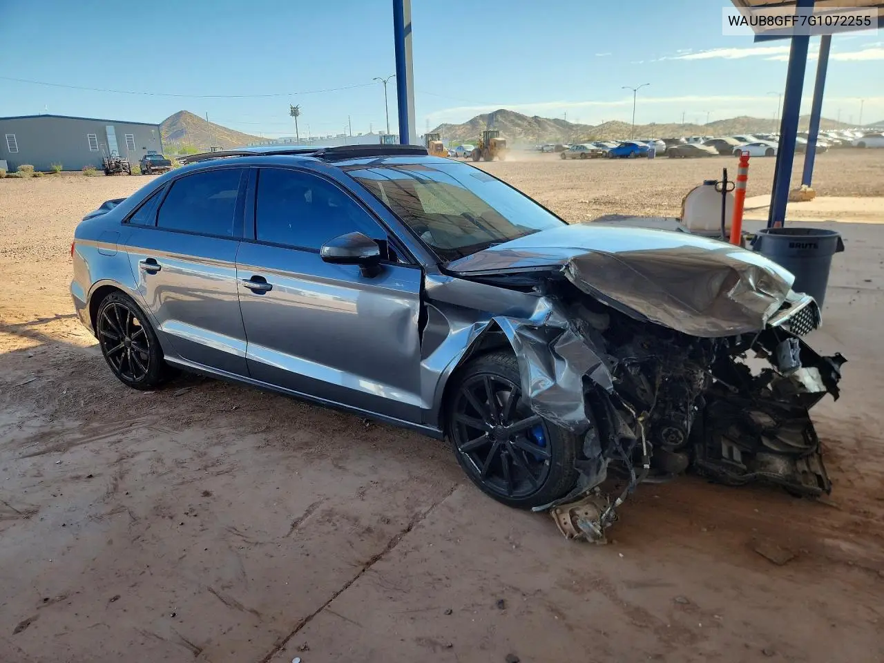 2016 Audi A3 Premium VIN: WAUB8GFF7G1072255 Lot: 59715306