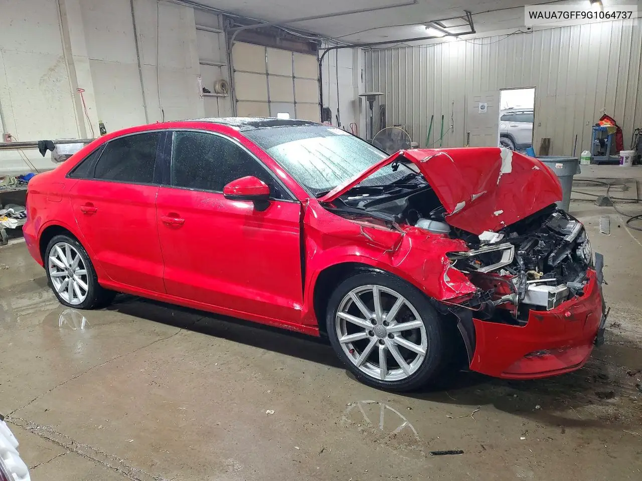 2016 Audi A3 Premium VIN: WAUA7GFF9G1064737 Lot: 59805556
