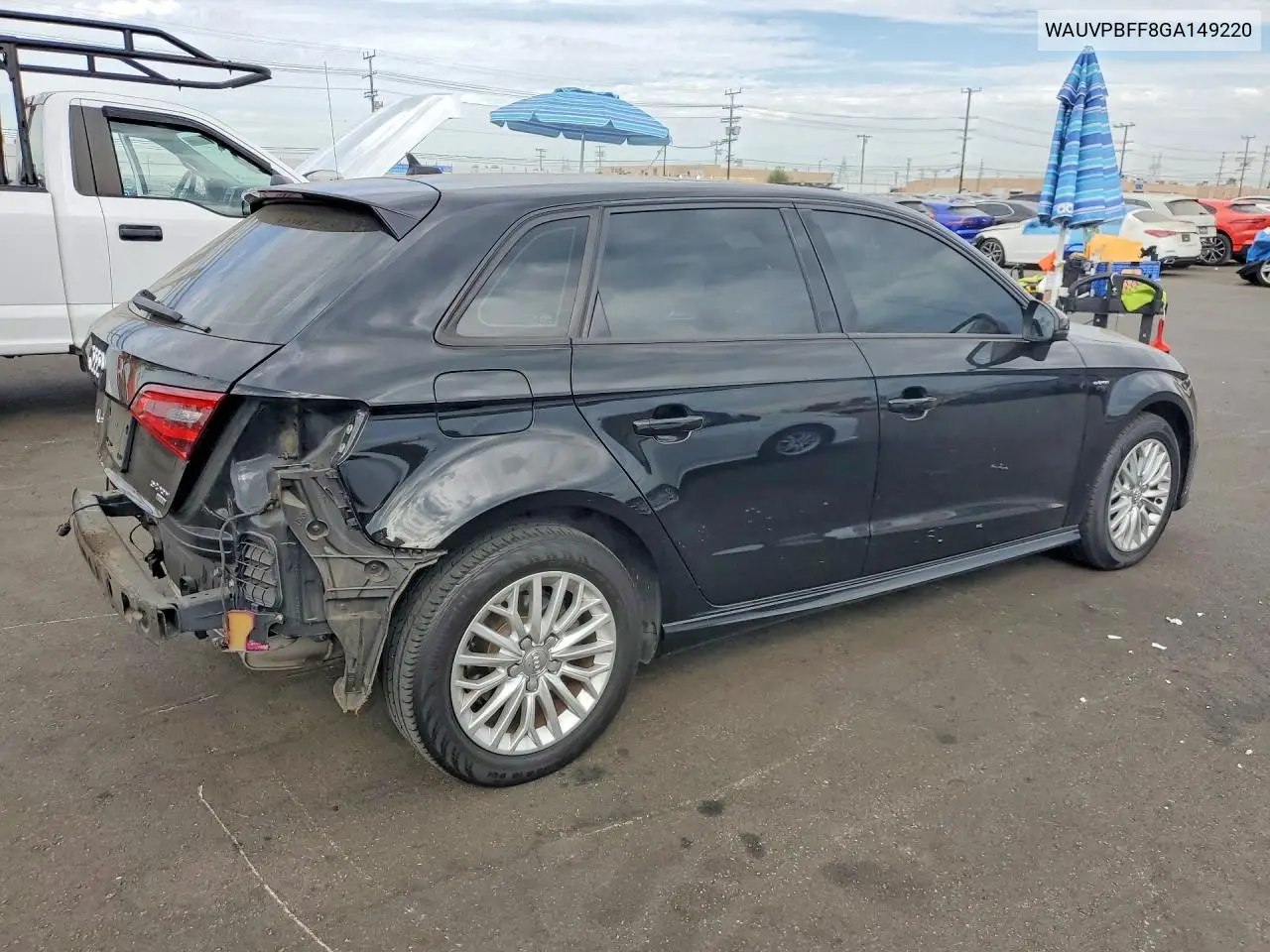 2016 Audi A3 E-Tron Premium Ultra VIN: WAUVPBFF8GA149220 Lot: 59840776