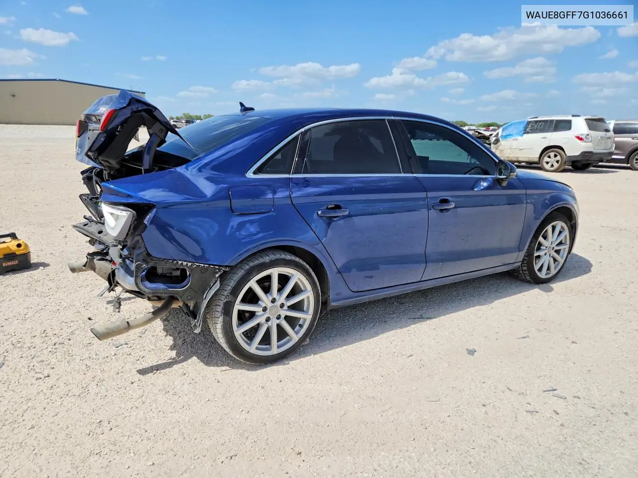 2016 Audi A3 Premium Plus VIN: WAUE8GFF7G1036661 Lot: 60002076