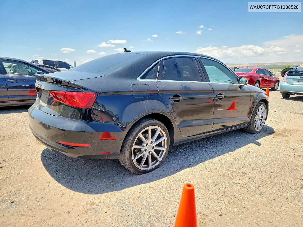 2016 Audi A3 Premium Plus VIN: WAUC7GFF7G1038520 Lot: 60308106