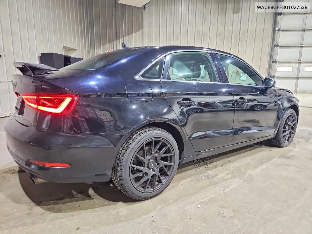 2016 Audi A3 Premium VIN: WAUB8GFF3G1027538 Lot: 60368886