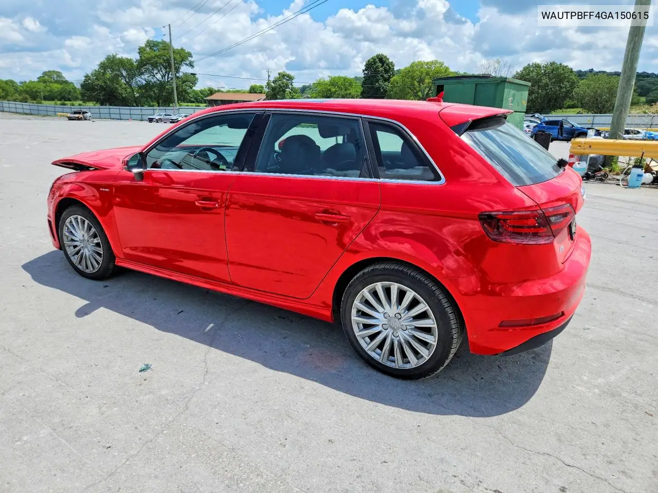 2016 Audi A3 E-Tron Premium Plus VIN: WAUTPBFF4GA150615 Lot: 60430846