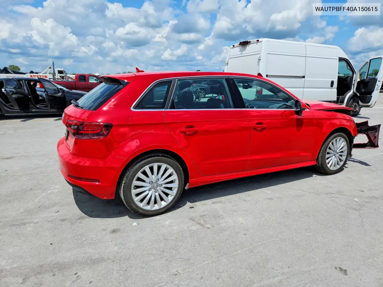 2016 Audi A3 E-Tron Premium Plus VIN: WAUTPBFF4GA150615 Lot: 60430846