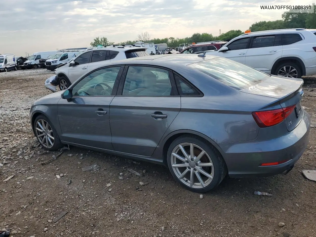 2016 Audi A3 Premium VIN: WAUA7GFF5G1008391 Lot: 60497596