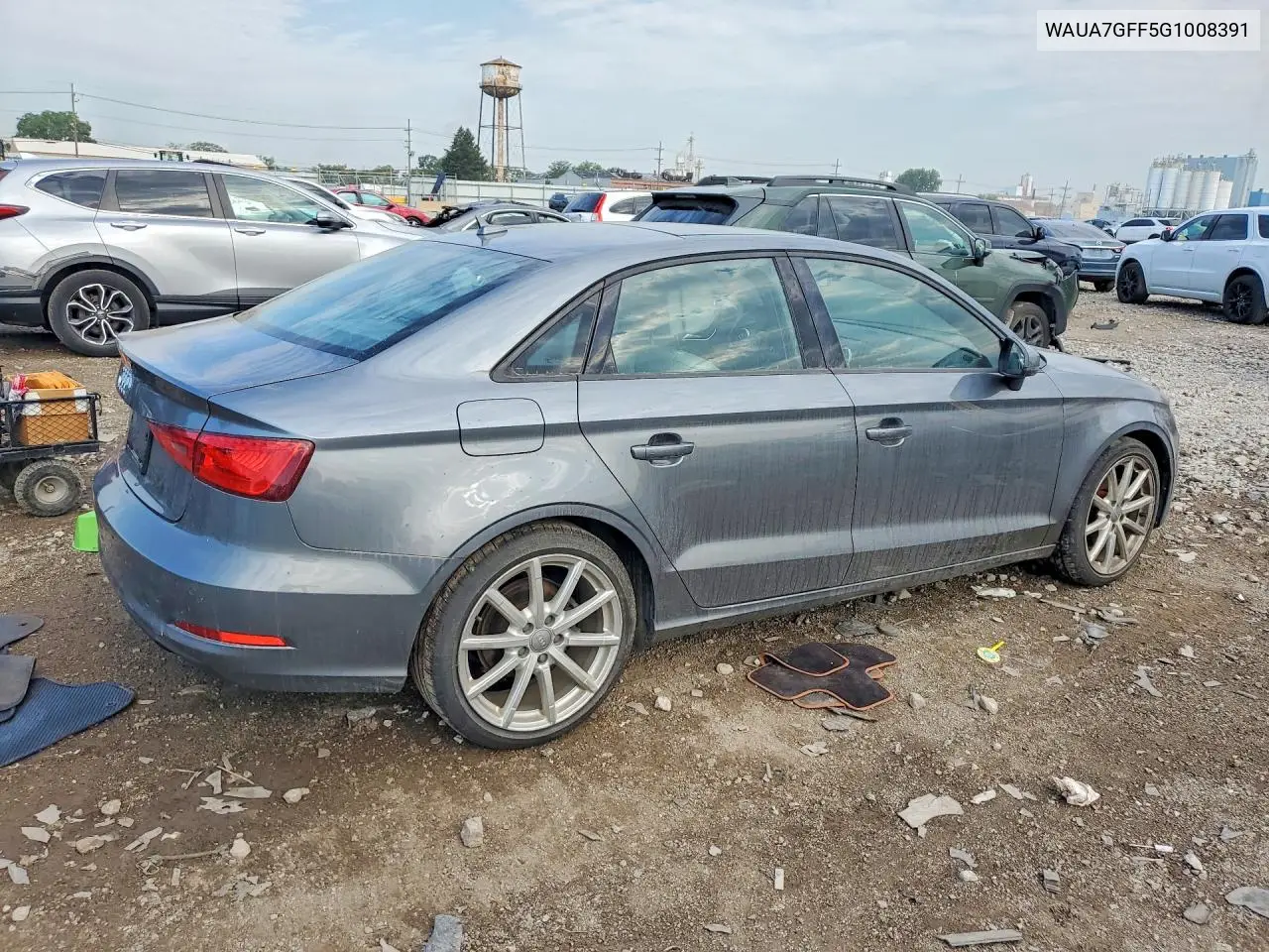 2016 Audi A3 Premium VIN: WAUA7GFF5G1008391 Lot: 60497596