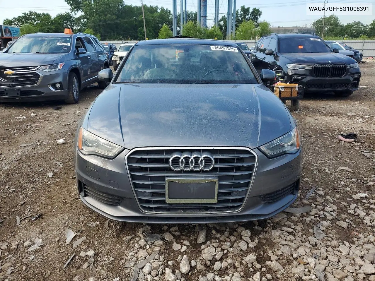 2016 Audi A3 Premium VIN: WAUA7GFF5G1008391 Lot: 60497596
