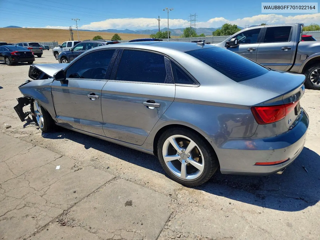 2016 Audi A3 Premium VIN: WAUB8GFF7G1022164 Lot: 60600866