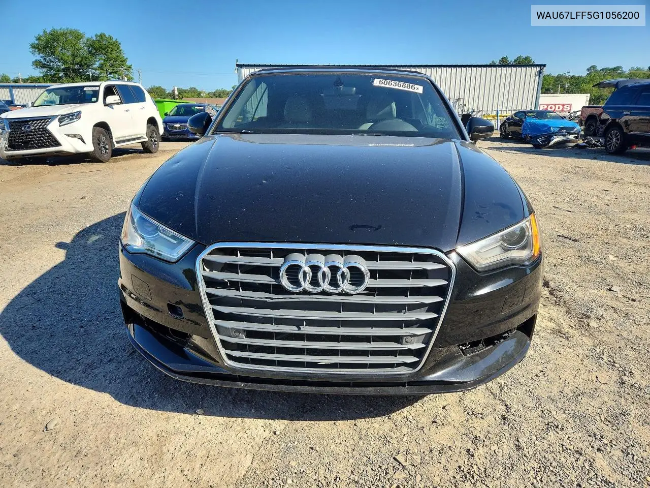 2016 Audi A3 Premium VIN: WAU67LFF5G1056200 Lot: 60636886