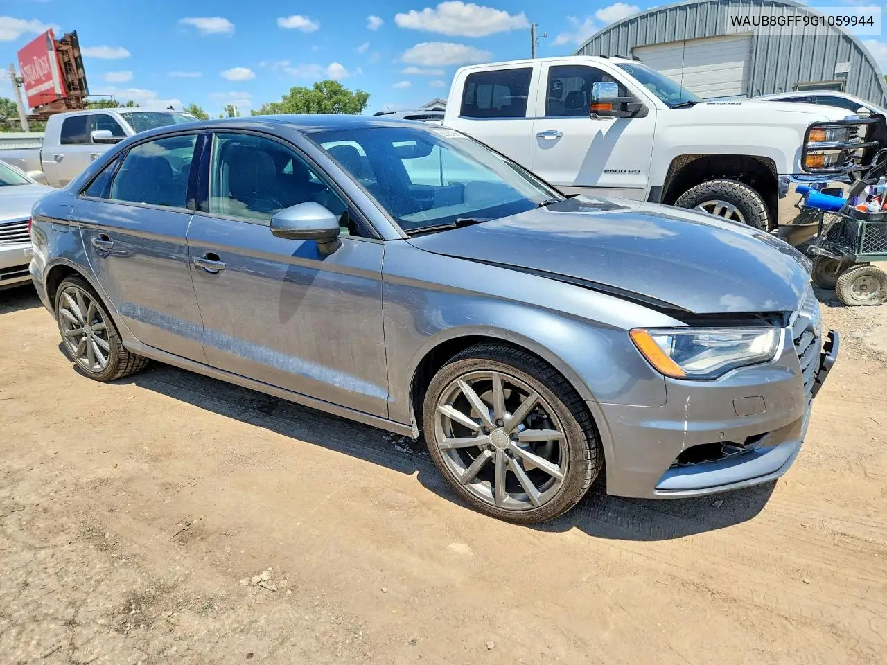 2016 Audi A3 Premium VIN: WAUB8GFF9G1059944 Lot: 60767906
