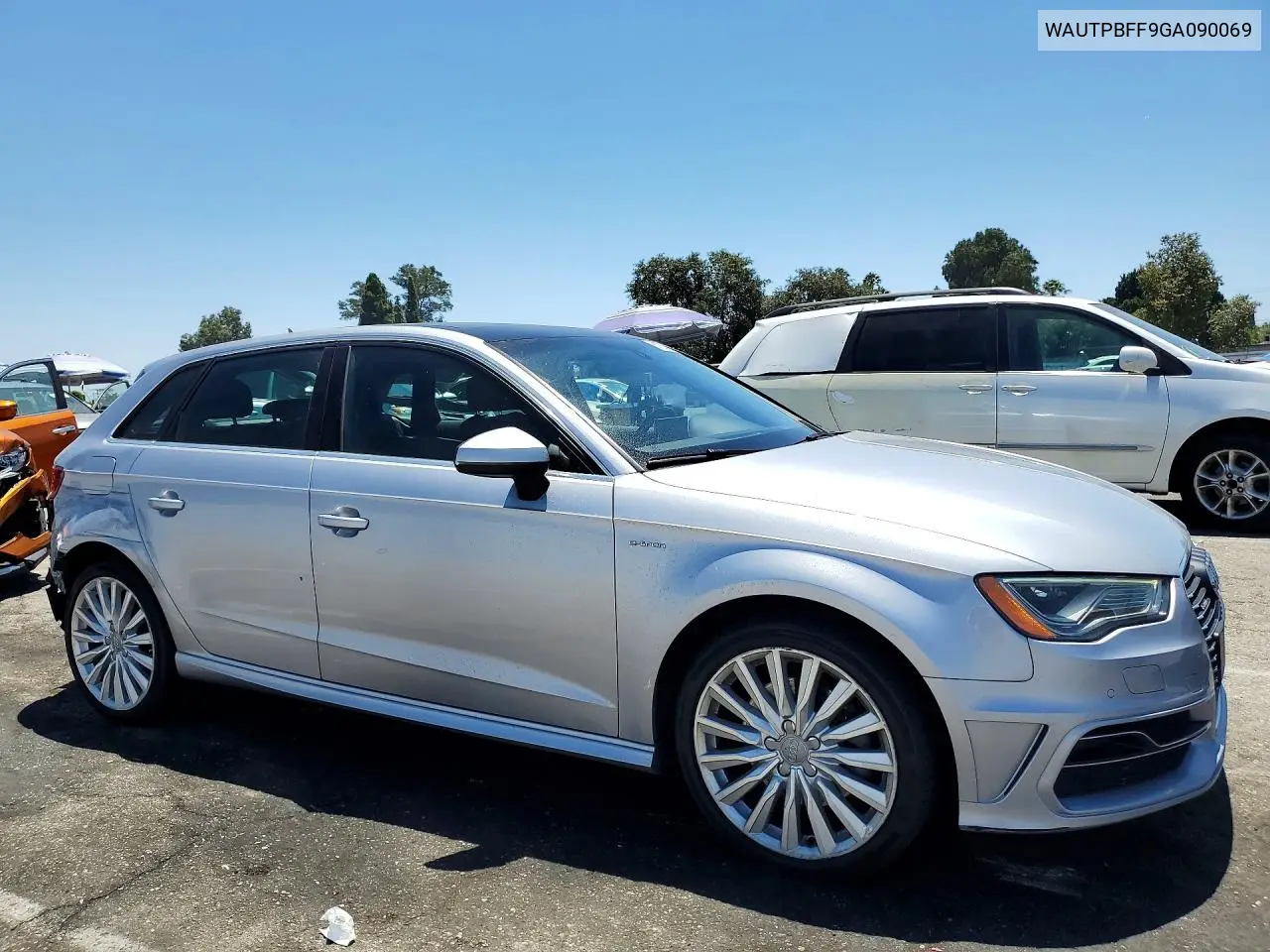 2016 Audi A3 VIN: WAUTPBFF9GA090069 Lot: 61202066