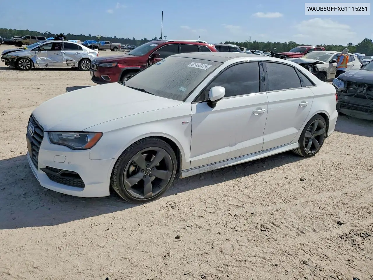 2016 Audi A3 Premium VIN: WAUB8GFFXG1115261 Lot: 61399416