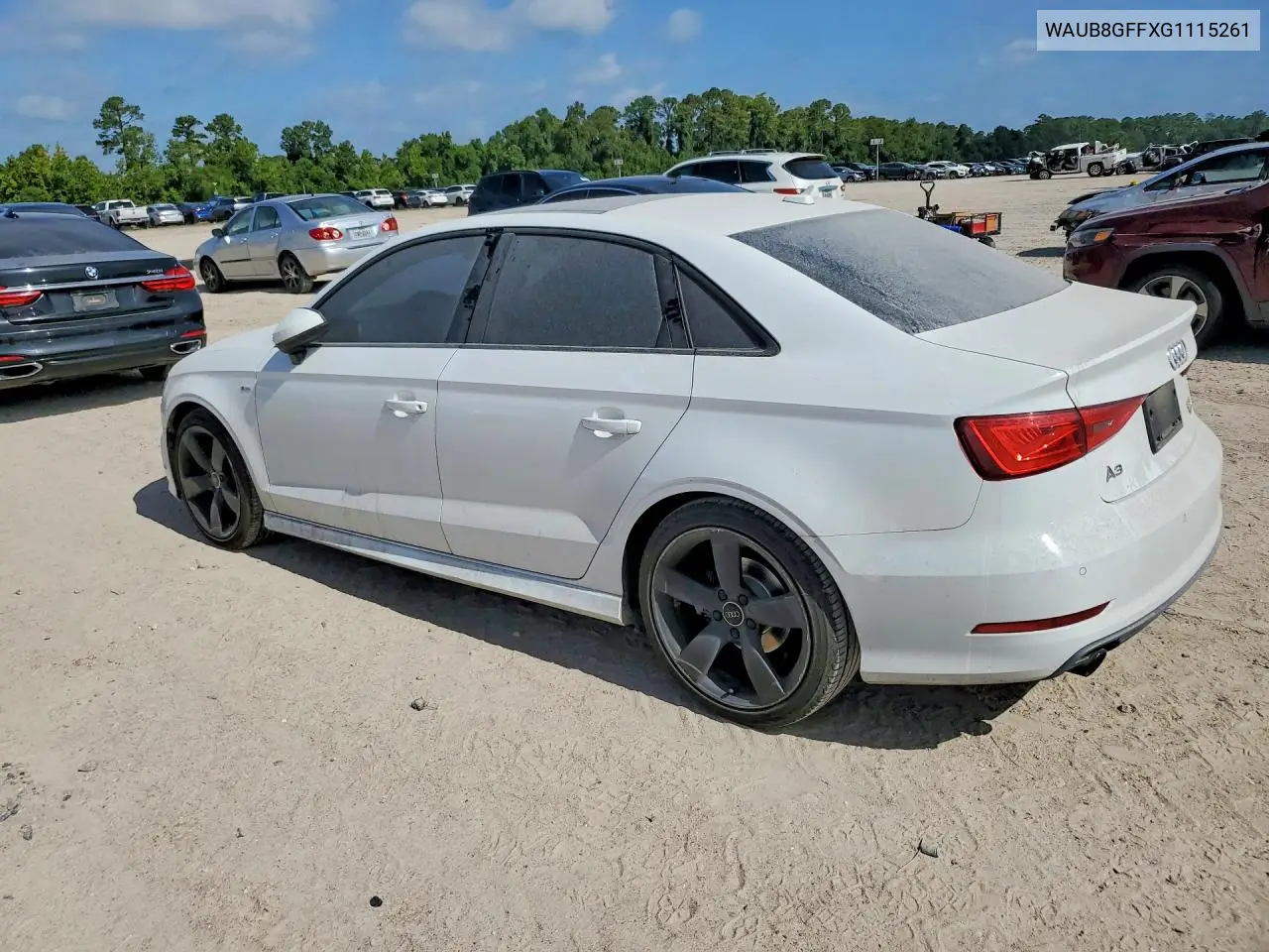 2016 Audi A3 Premium VIN: WAUB8GFFXG1115261 Lot: 61399416