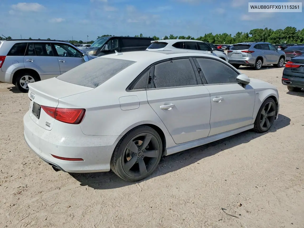 2016 Audi A3 Premium VIN: WAUB8GFFXG1115261 Lot: 61399416