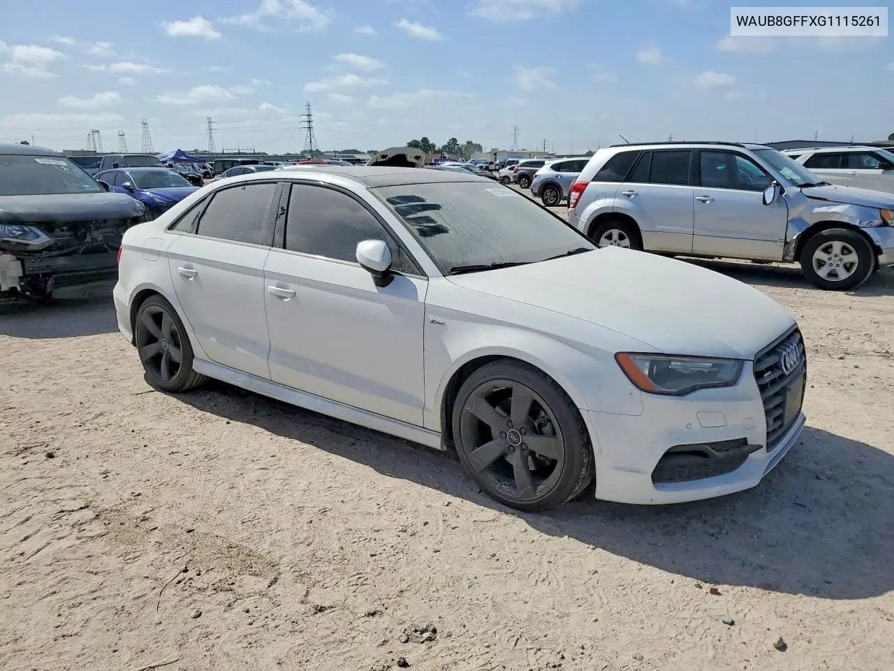 2016 Audi A3 Premium VIN: WAUB8GFFXG1115261 Lot: 61399416