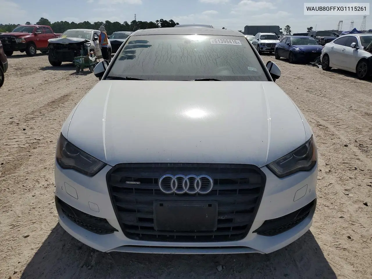 2016 Audi A3 Premium VIN: WAUB8GFFXG1115261 Lot: 61399416